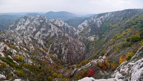 rgotski panorama izlaznog dela kanjona ka rgotini